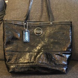COACH black shoulder bag